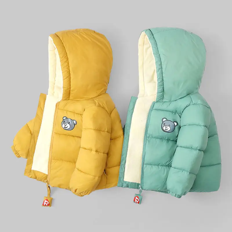 Children's Down Cotton-padded Warm Coat