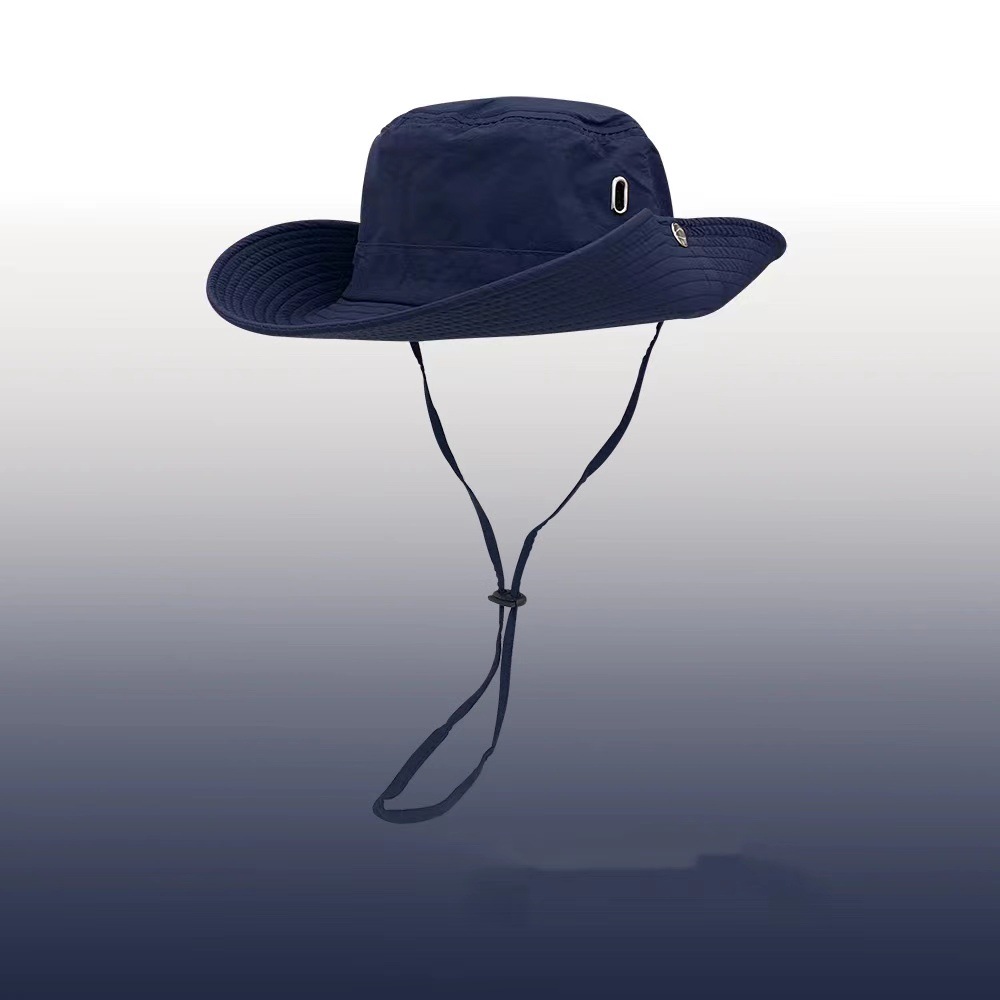 Navy Blue 8cm Brim