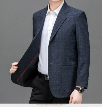 Sophisticated Fashionable Casual Mens Suit Jacket