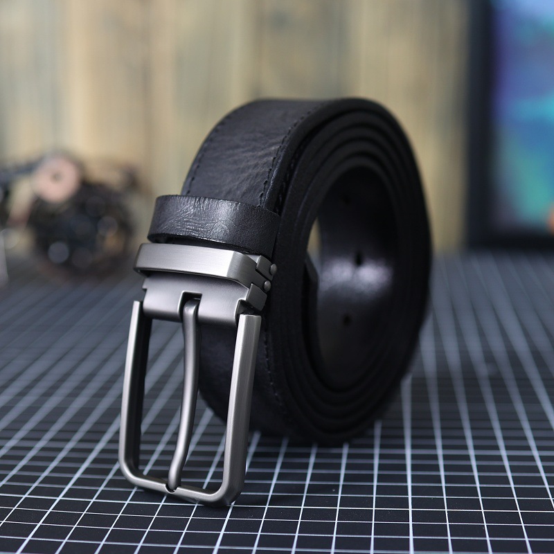 Men's Vintage Genuine Leather Belt With Pin Buckle 9 b2a34b1c 72cc 4d46 a0ff fefea798c46d