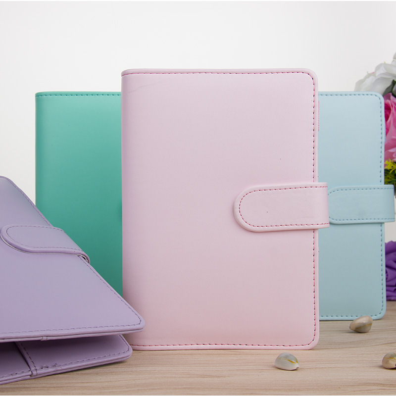 Solid Color Creative Office Notepad Macaron Notebook 4