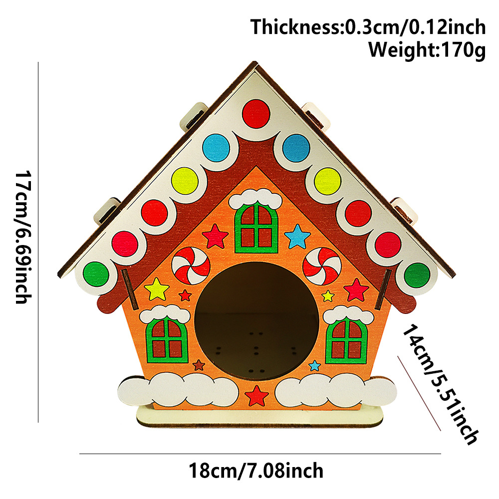 Wooden Crafts American Country Garden Yard Ornaments Model C Candy Version - Shop at LoveMi
