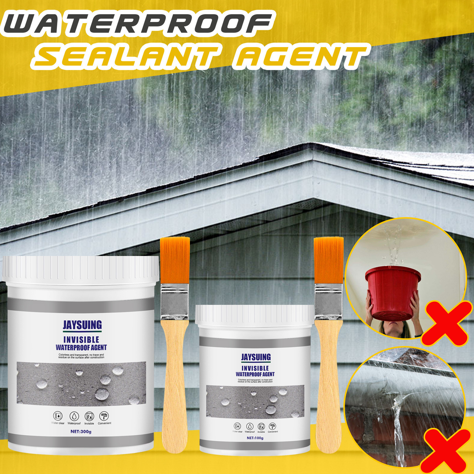 Sealant Waterproof Adhesive For Preventing Leaks In Bathrooms, Kitchens, And Exterior Walls