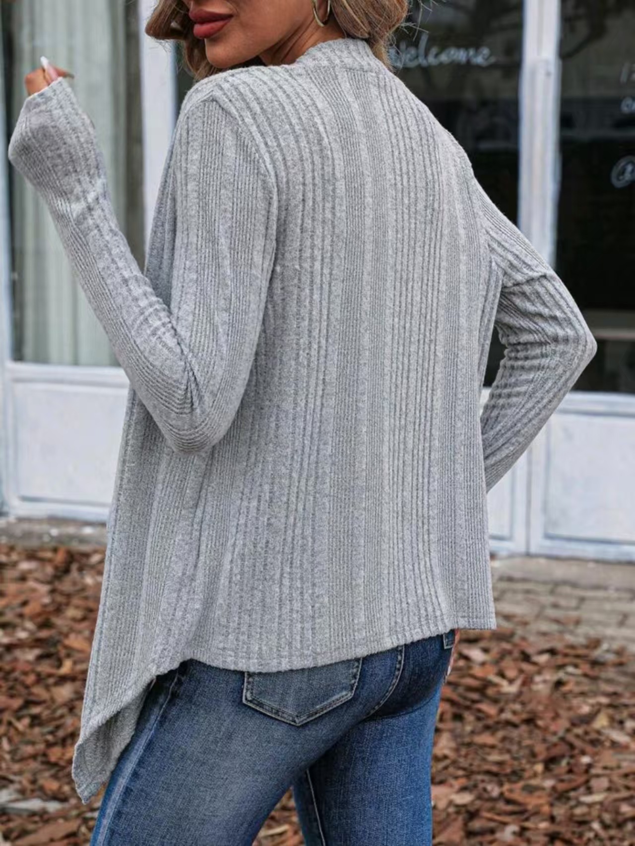 Cardigan Long Sleeve Casual Women's Clothing
