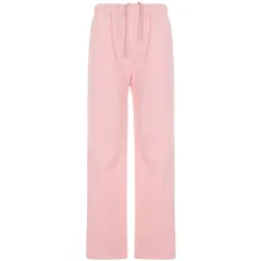 High Waist Straight-leg Pants Leisure Sports Suit - Pink Trousers - View 1