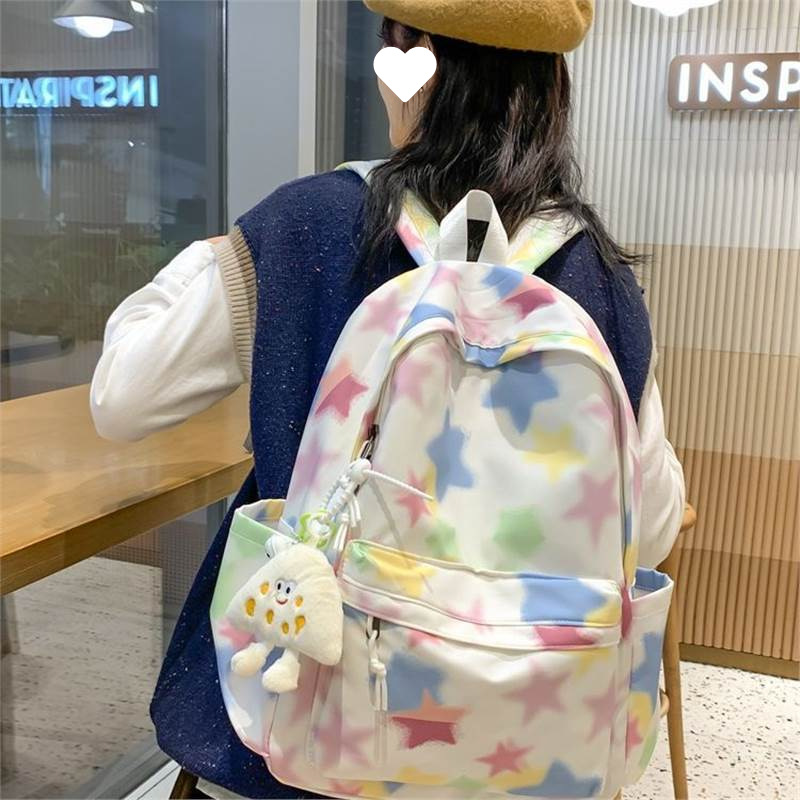 High-Capacity Sweet Backpack For High School Girls