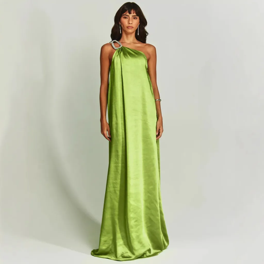 Fashion Ladies Loose Vacation Casual Dress - Yellow