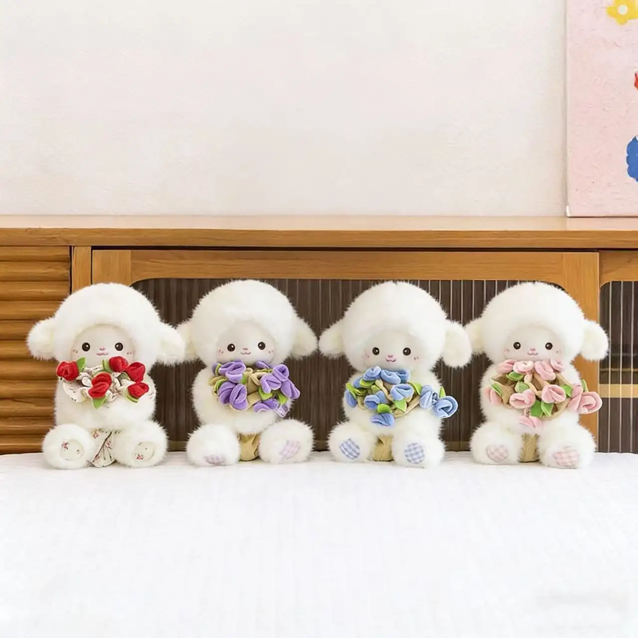 Internet-famous Magnetic Rose Mini Plush Doll