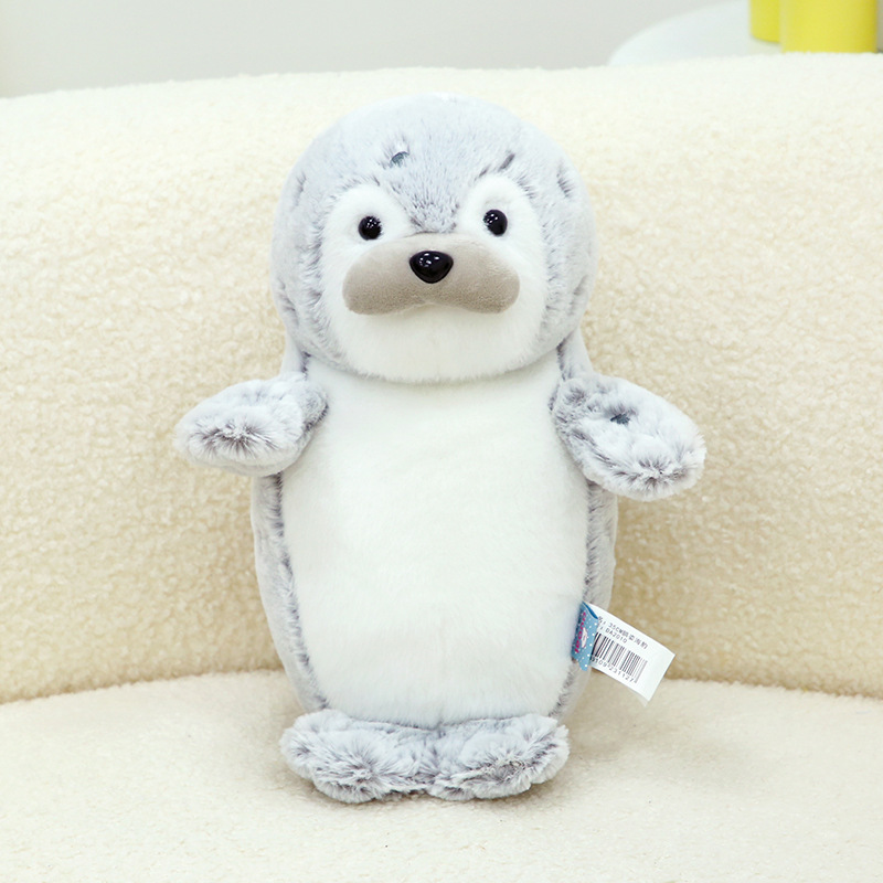 Price Seal Plush Toy Seal Doll Throw Pillow