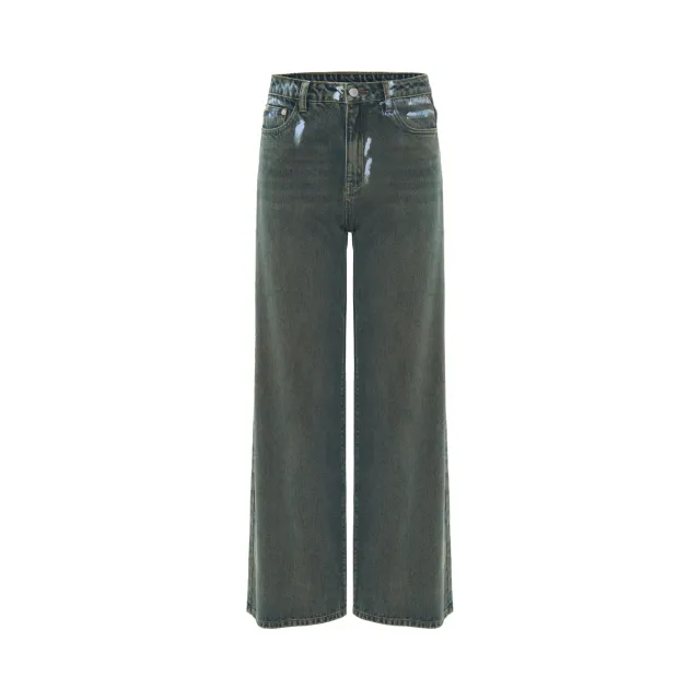 High Waist Loose And Slimming Trousers Mop Pants Women's Jeans Blue - Shop at LoveMi