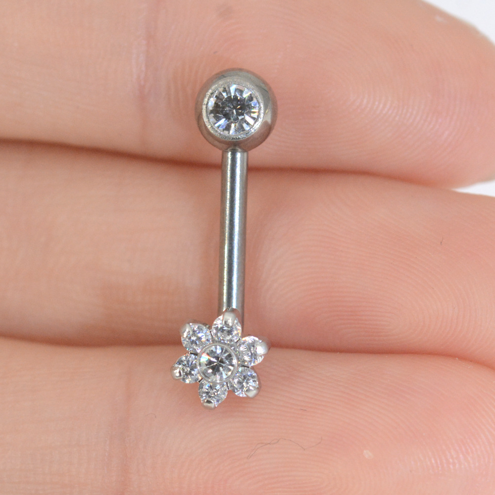 White Flower 1.6x11x5mm