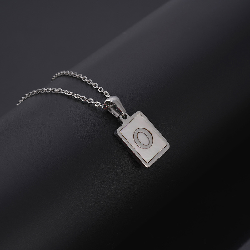 Steel Color O With Chain