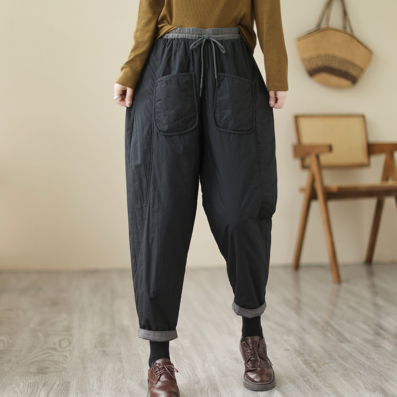 Winter Artistic Korean-style Carrot Pants Loose Fit - CJdropshipping
