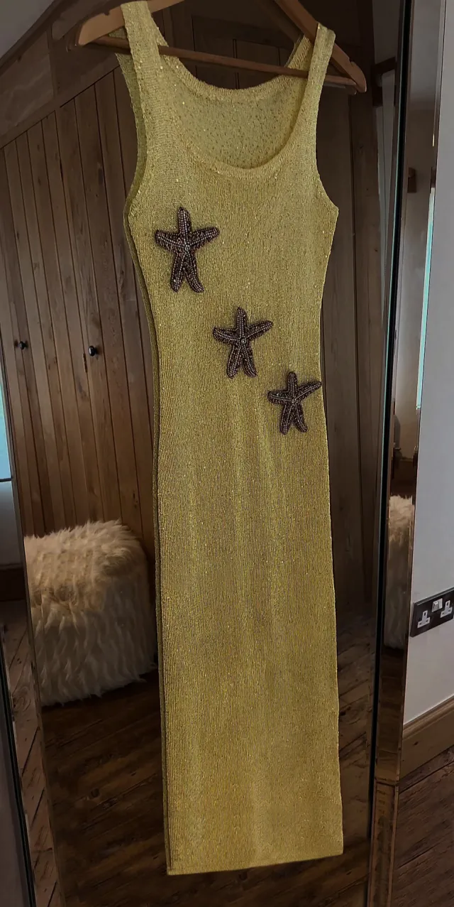 Sequined Embroidered Long Vest Dress With A Cinched Waist Red - Shop at LoveMi