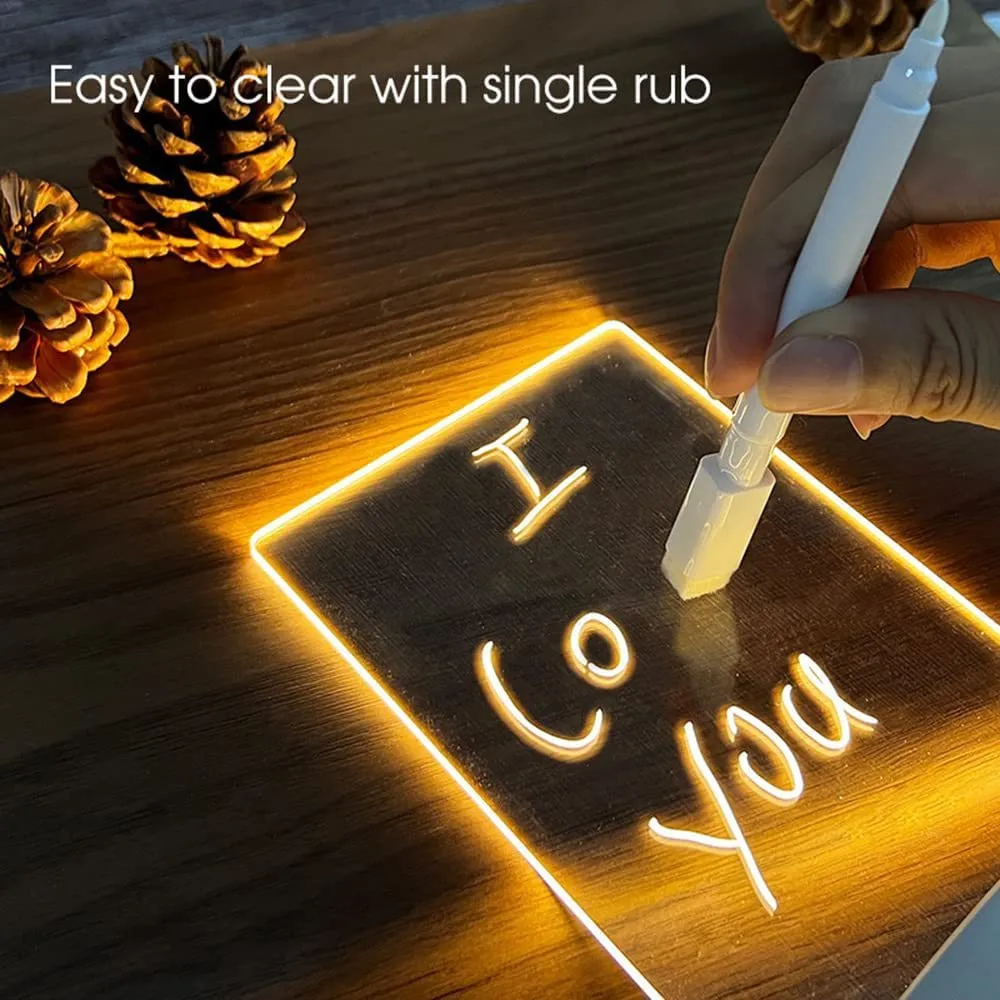 Message Board Small Night Lamp Note Board – image 2