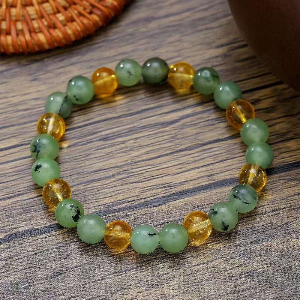 Lapis Lazuli Tiger Eye Bead Bracelet