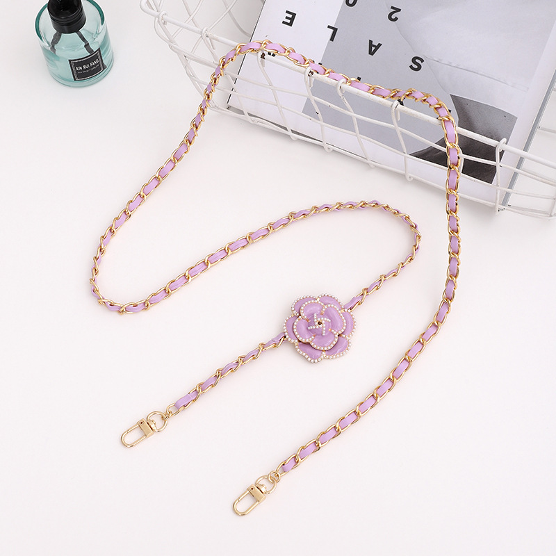 Crossbody Chain Leather Chain Mobile Phone Lanyard - Image 6