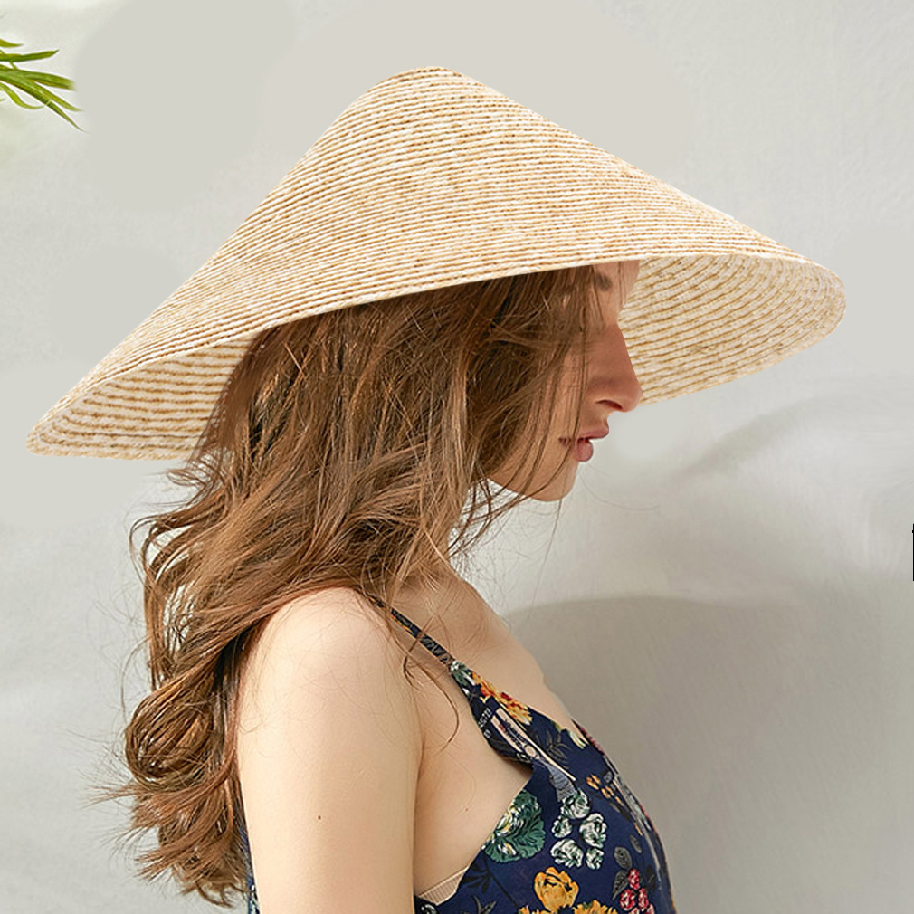 Fashionable, Versatile Sun-protective Straw Hat