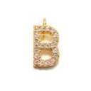Gold Large Letter B