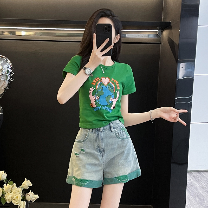 Women's Youth Slimming T-shirt Dopamine