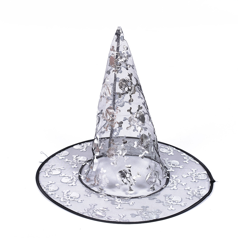 Halloween bar party stage performance decoration witch hat
