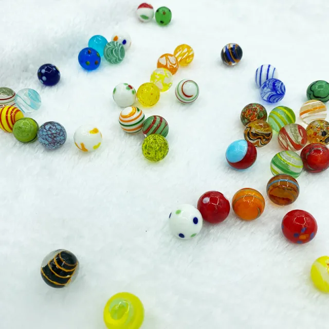 Colorful Solid Game Glass Marbles Fish Tank And Flower Pot Decoration Rare Marbles Random - Shop at LoveMi