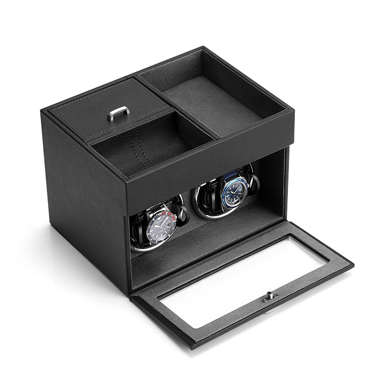 Title 3, Mechanical Watch Winder Watch Double-position A...