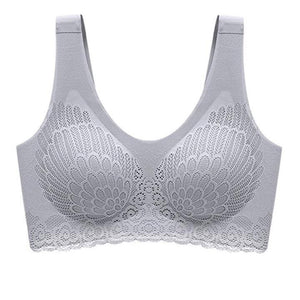 Title 9, Ice silk gathered bra women