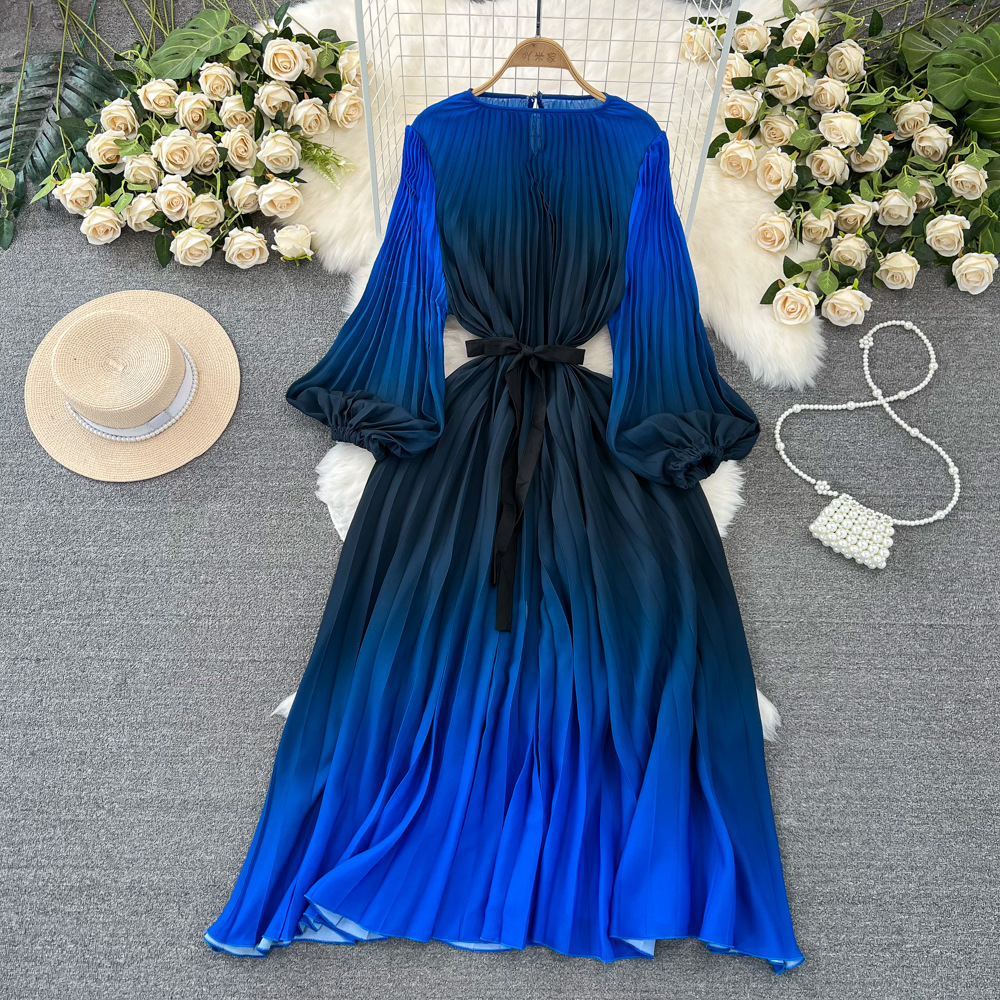 A-Line Pleated Midi Dress, picture 9 of 9