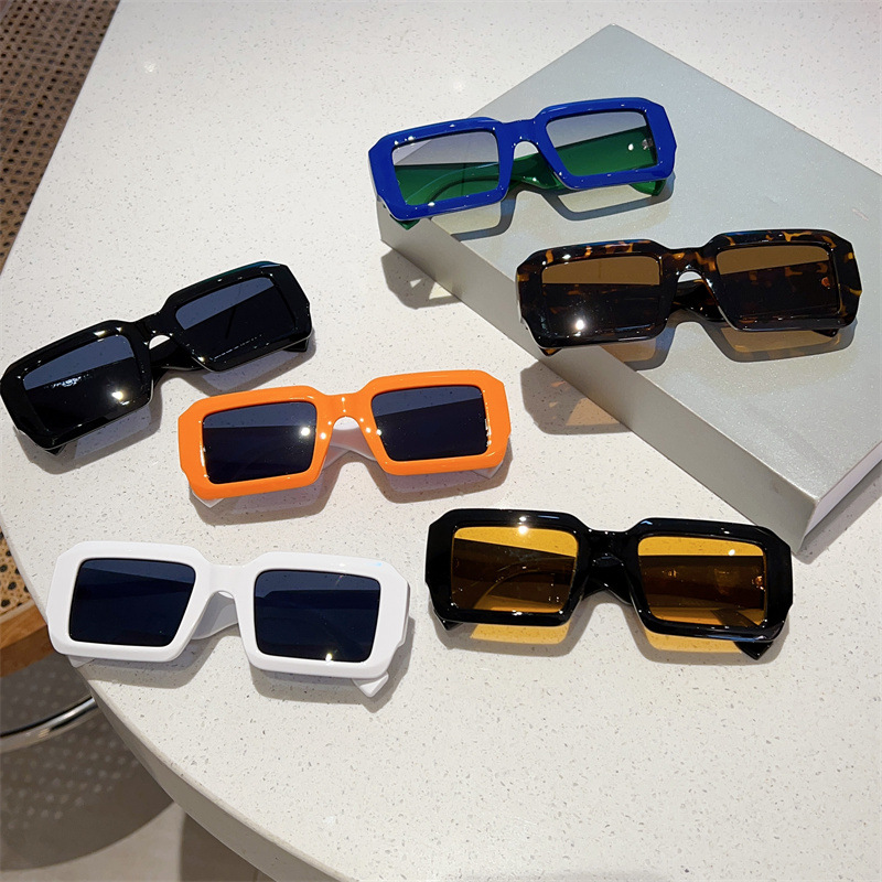 Retro Simple UV-proof Sunglasses Street Shot Slimming - Image 14