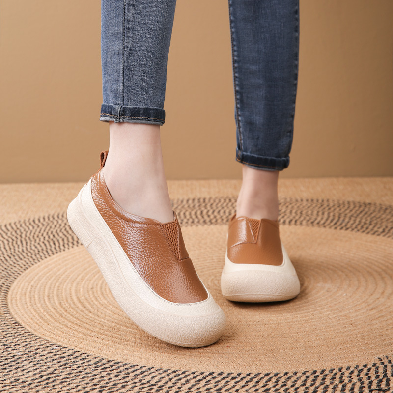 Faux Leather Slip-On Loafers, picture 5 of 5
