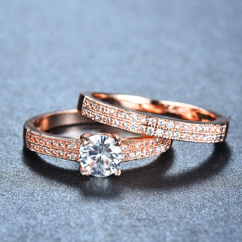 European And American Fashion Engagement Banquet Ring