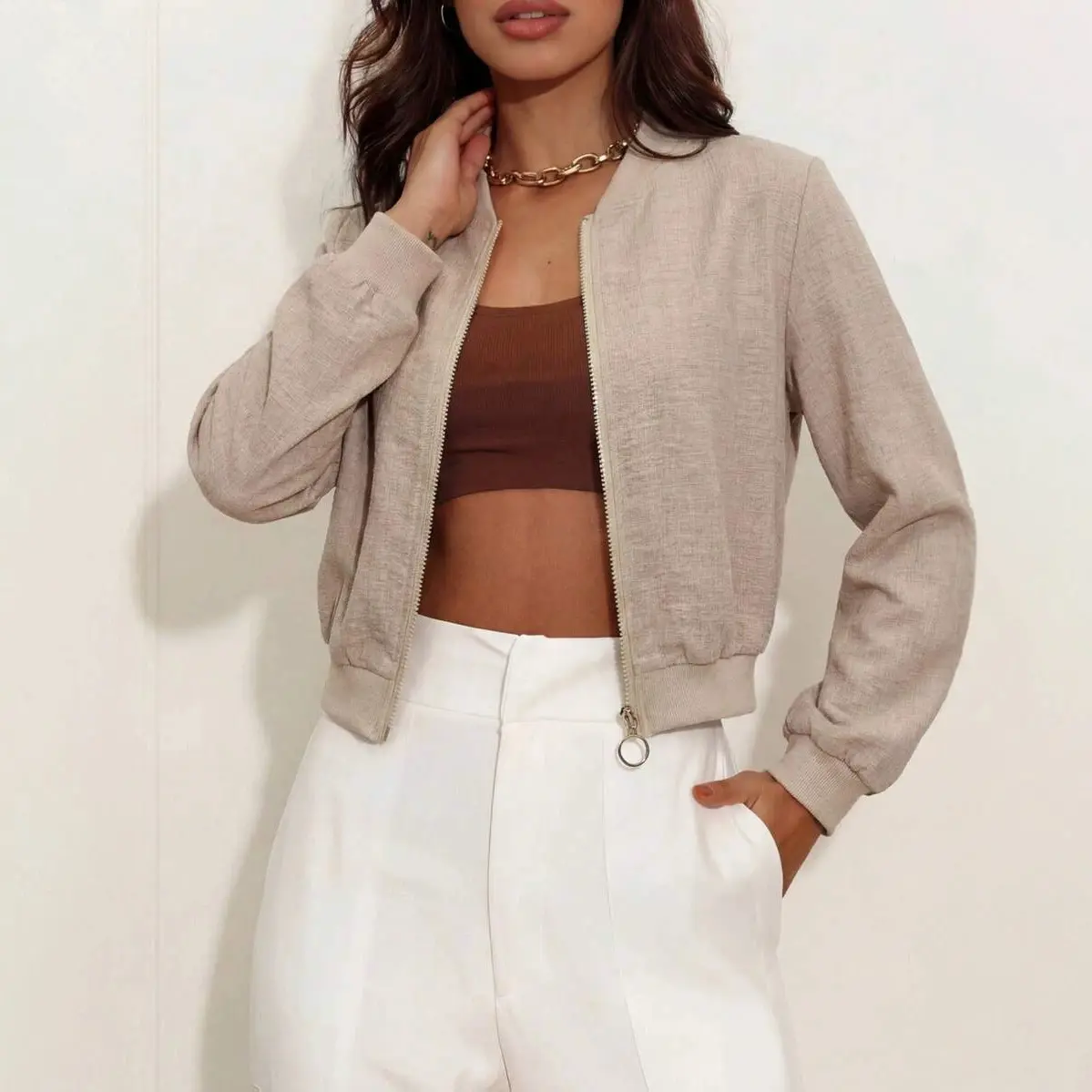 Stylish And Minimalist Short Jacket