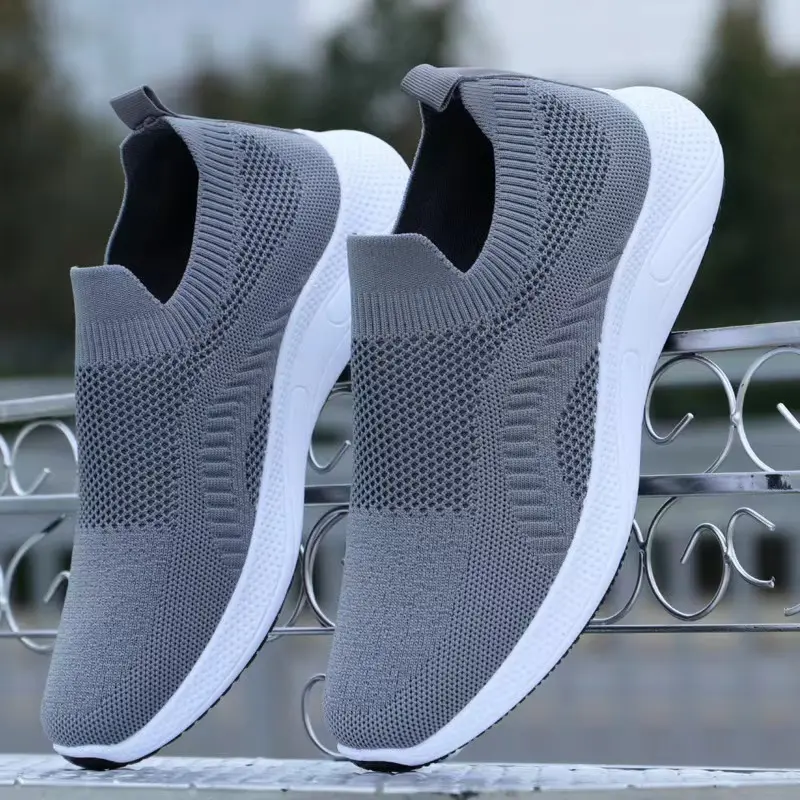 Mens Shoes Summer Mesh Breathable Thin Casual