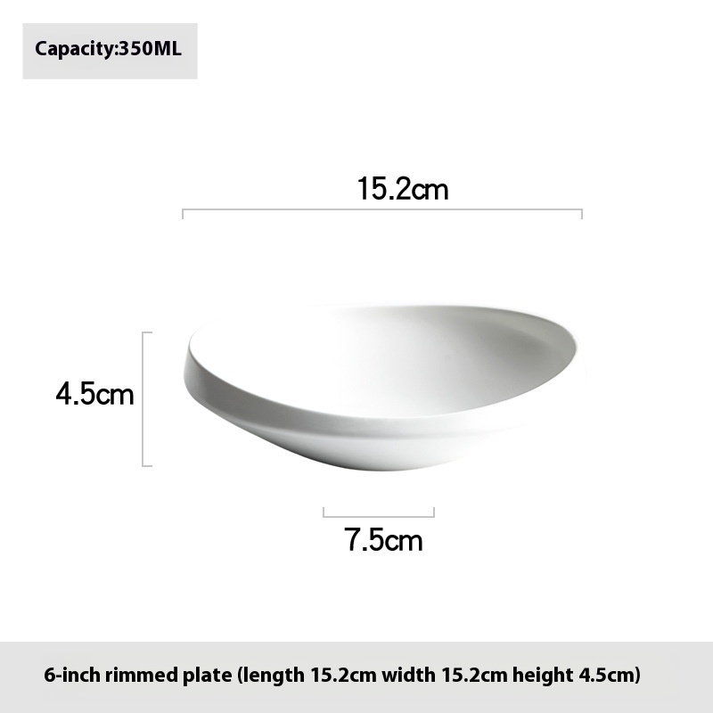 6inches Nest Edge Plate