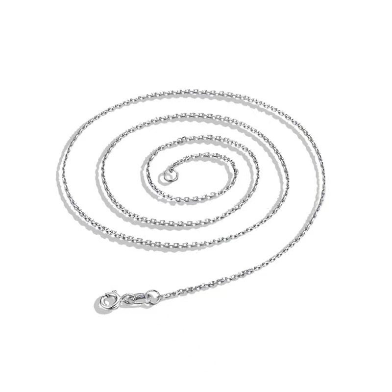 Women's O-shaped Plated Necklace