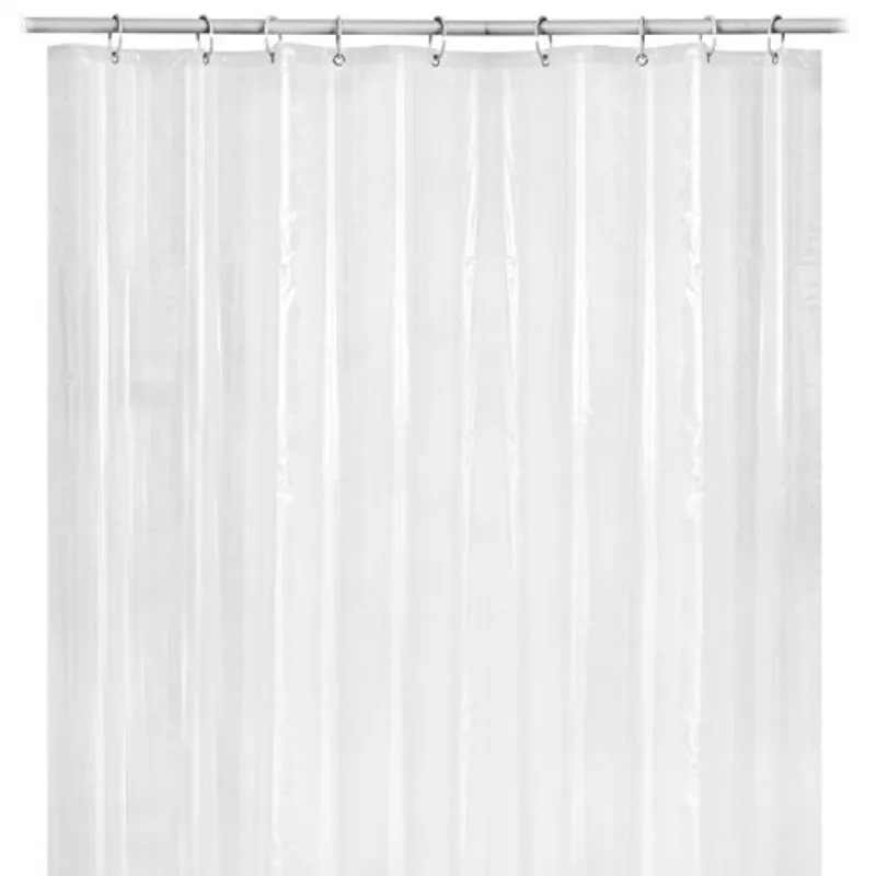 Transparent Bath Curtain EVAPEVA Waterproof And Mildew-proof Bathroom Shower Room Partition Curtain - 180×200Magnets