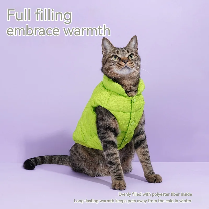 Pet Cat and Dog Universal Clothes Vest Winter Warm