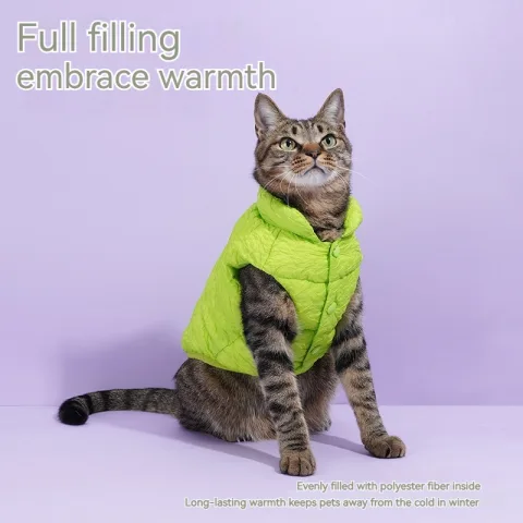 Pet Cat and Dog Universal Clothes Vest Winter Warm