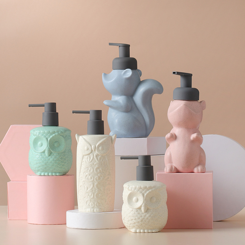 Ceramic Pump Bottle Foam Dispenser