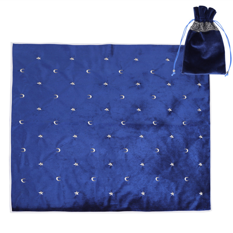 Blue Tablecloth Bag