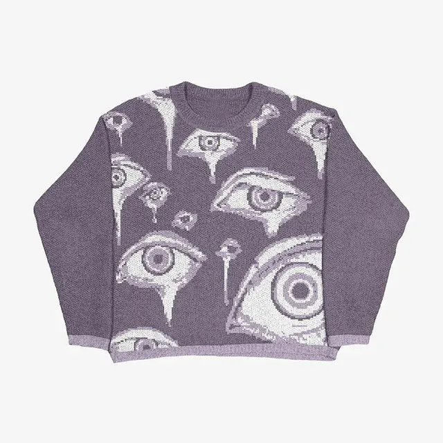 Street Knitwear Printed Autumn Sweaters My116354 L - Shop at LoveMi