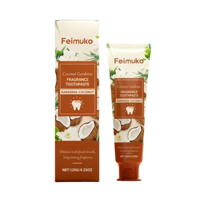 Coconut Blossom Scent Whitening Toothpaste 120G - Shop at LoveMi