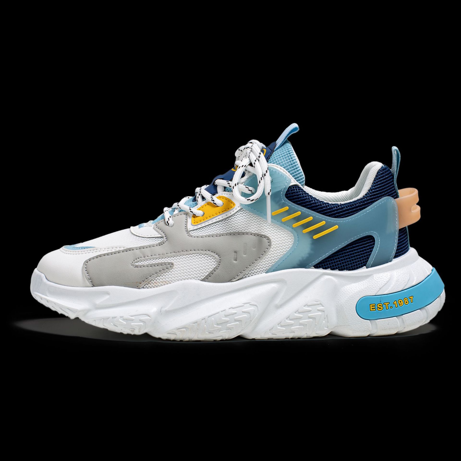 Mens Mesh Sports-casual Height-increasing Shoes - photo 8