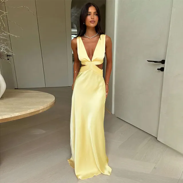 New Sexy Hip Bag Dress Yellow - Shop at LoveMi