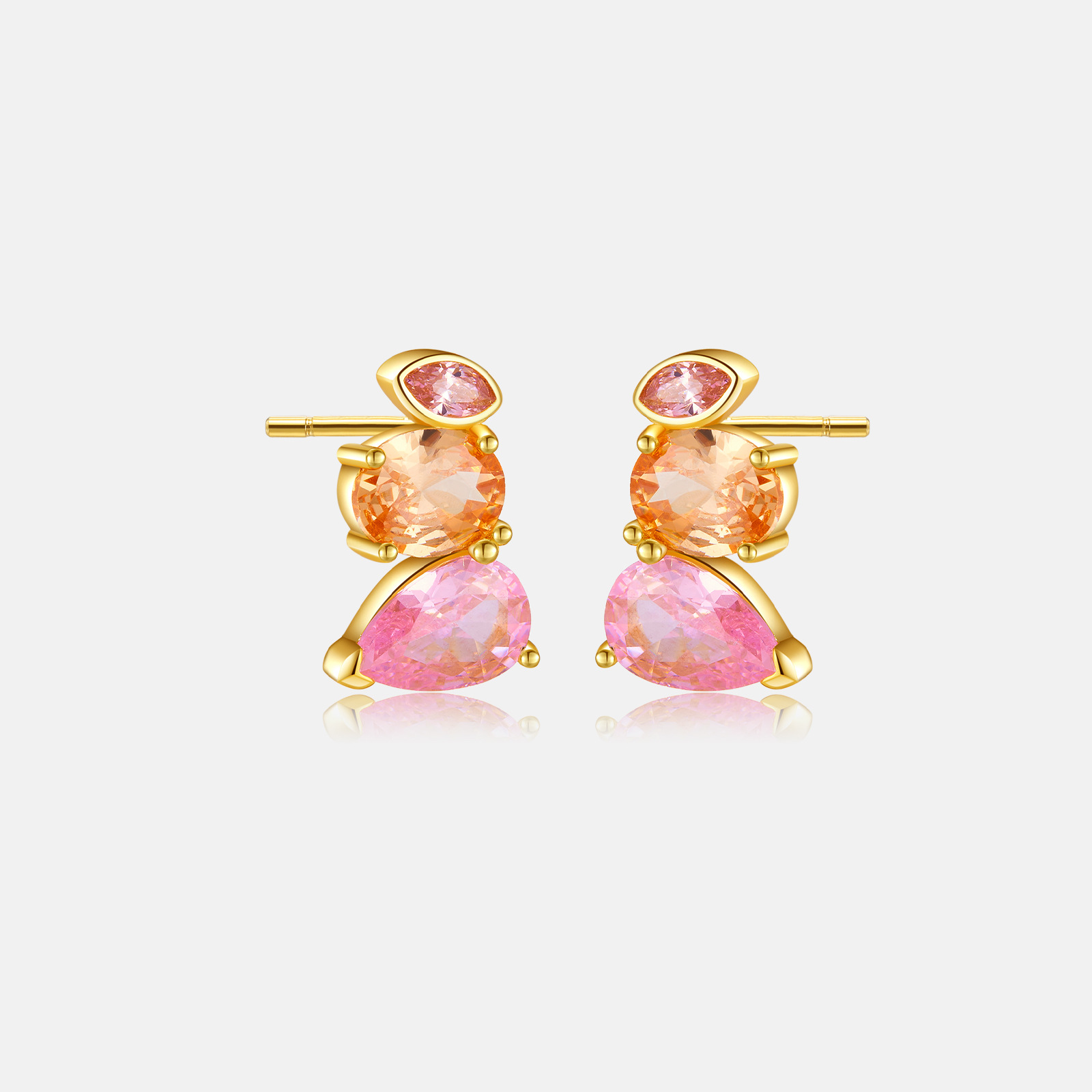 Special Interest Light Luxury S925 Sterling Silver Stud Earrings For Women Simple