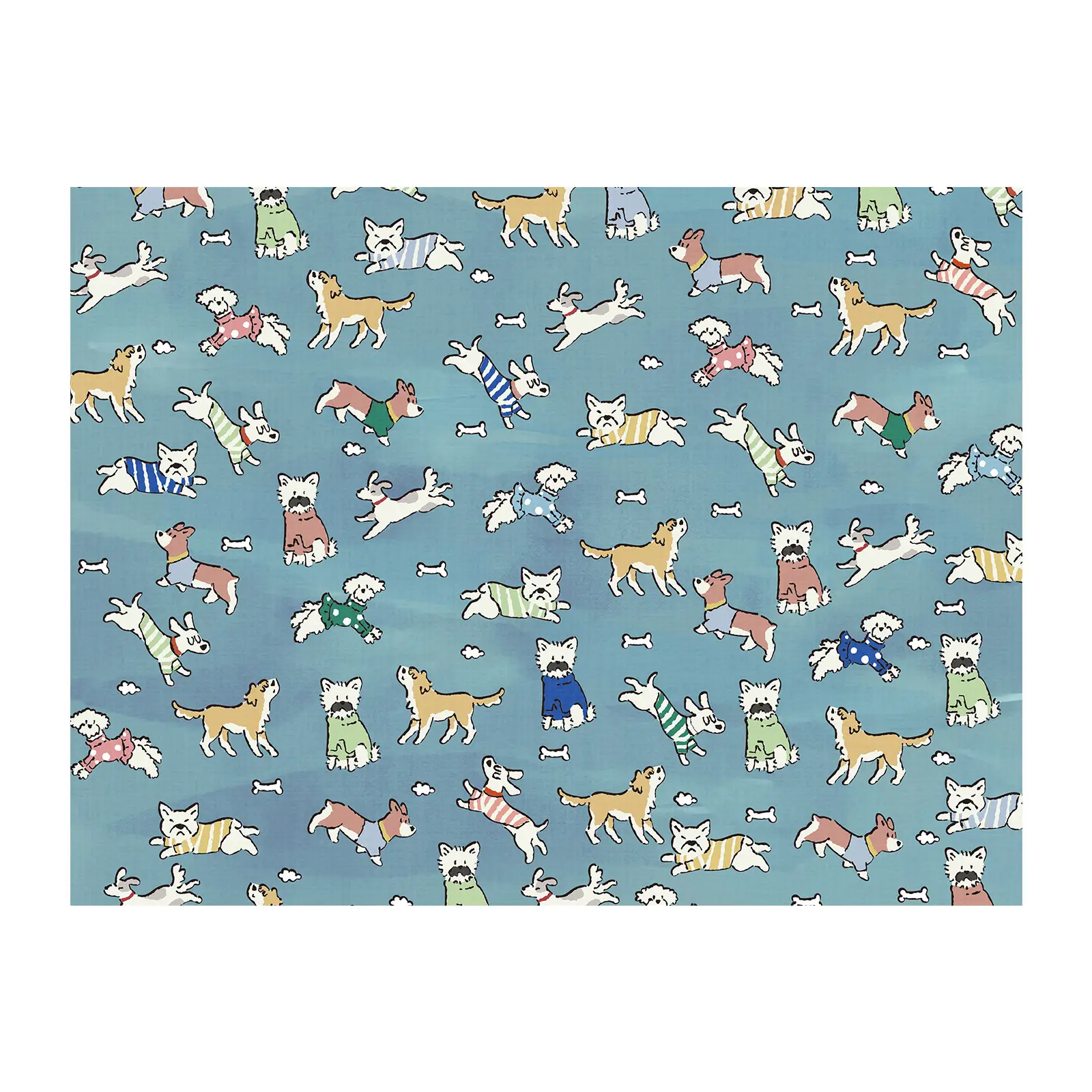 Durable Chew-resistant Moisture-proof Ice Silk Dog Bed