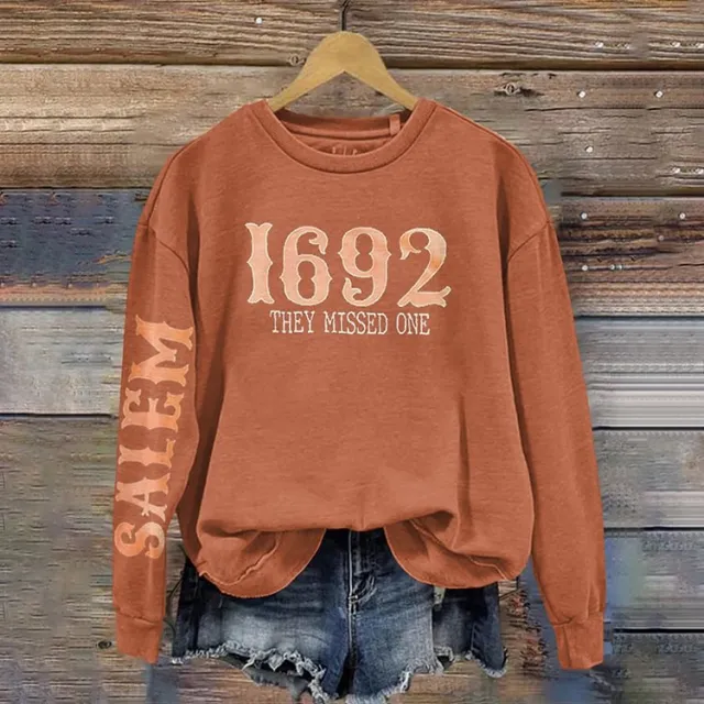 Personalized Women's Sweater Pumpkin Bow Printed Round Neck Wst82304 3Xl - Shop at LoveMi