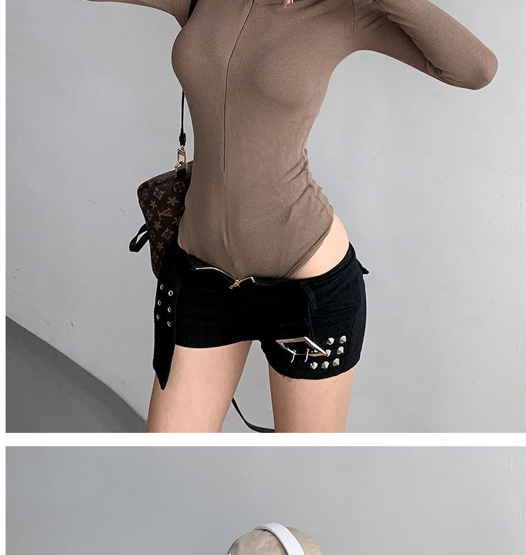 Title 1, Stand Collar T-shirt Female Autumn And Winter R...