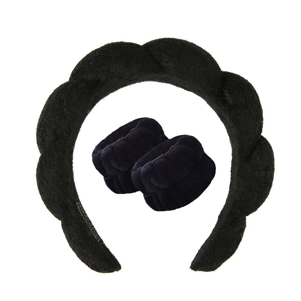 Title 4, High Cranium Headband Sponge Twist Cloud Hair Band